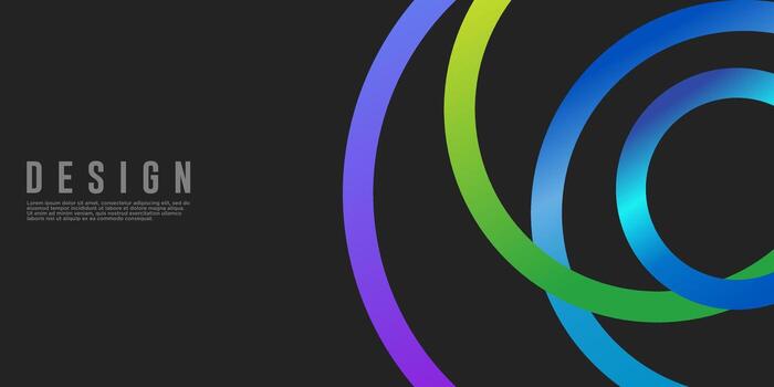 moderno degradado brillante color. geométrico antecedentes. resumen sitio web aterrizaje página con círculos ilustración. bandera, fondo de pantalla vector diseño modelo.