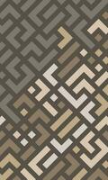 Abstract maze pattern wallpaper. Labyrinth pattern wrapping design vector