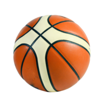 basketball Balle sur transparent Contexte png