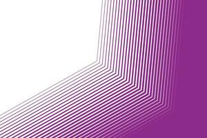 Thin straight line smooth transition pink thin arrow shaped background. vector