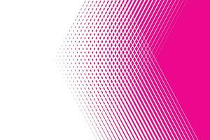 Thin straight line smooth transition from white to pink line pattern background. vector