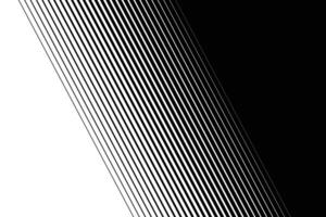 Thin straight line smooth transition from black to white line pattern background. vector