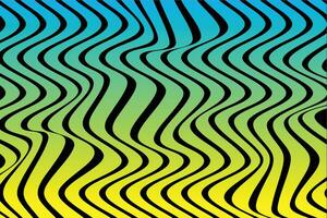 Abstract curved wavy lines pattern vector illustration.