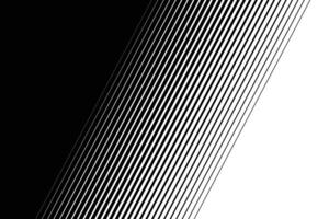 Thin straight line smooth transition from black to white  line pattern background. vector