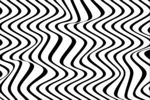 Abstract curved wavy lines pattern vector illustration.