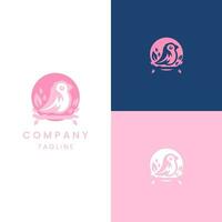 Creative Soar Inspiring Luxury in Bird Logo vector