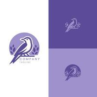 Elegant Avian Symbol Graceful Design with a Unique Touch vector