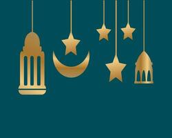 Ramadán kareem elemento vector, Ramadán símbolo diseño. eid Mubarak elemento modelo. vector