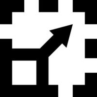 Resize symbol for app, vector icon.