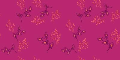 resumen minimalista sin costura modelo con ramas floral, lugares. vector mano dibujado bosquejo. modelo para diseño tela, interior decoración, textil, moda, fondo de pantalla, superficie diseño