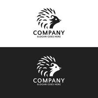 Elegant Porcupine Logo for Modern Branding vector