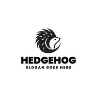 Hedgehog Design - Artistic Logo Fusion vector