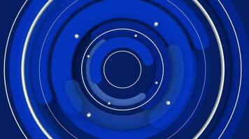 marine blauw abstract achtergrond cirkel animatie lus video