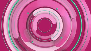 PINK ABSTRACT BACKGROUND  CIRCLE ANIMATION LOOP video