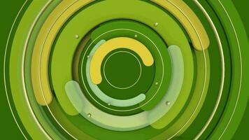 GREEN ABSTRACT BACKGROUND  CIRCLE ANIMATION LOOP video