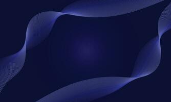 Abstract glowing lines on blue background,Suit for poster, cover, banner, brochure, website vector
