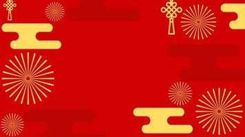 Chinese new year vector background. Background for greeting or design in chinese new year event. Lunar new year background for layout, greeting or promotion