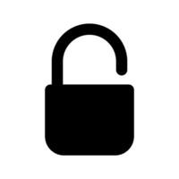 Padlock icon vector design templates simple and modern