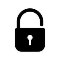 Padlock icon vector design templates simple and modern