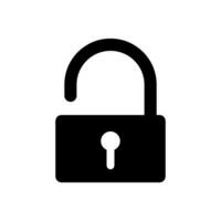 Padlock icon vector design templates simple and modern