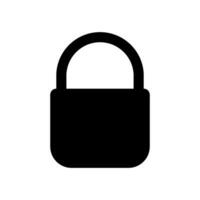 Padlock icon vector design templates simple and modern