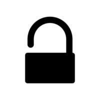 Padlock icon vector design templates simple and modern