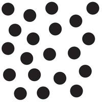 blanco antecedentes con negro polca puntos vector