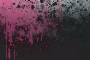 AI generated Pink color abstract dirty grunge background vector