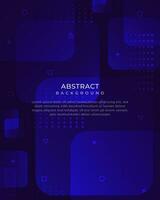 Simple dark blue abstract background vector