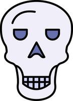 Osteology Line Filled Icon vector