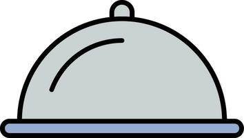 Food Line Filled Icon vector