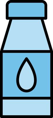 Water Bottles Line Filled Icon