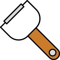 Peeler Line Filled Icon vector