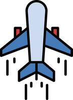 Air Transportation Line Filled Icon vector