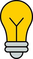 Idea Line Filled Icon vector