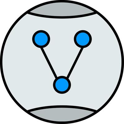 Share Option Line Filled Icon
