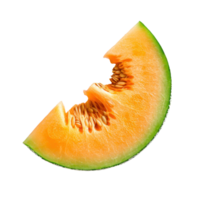 AI generated Fresh Melon Slice Isolated on Background png