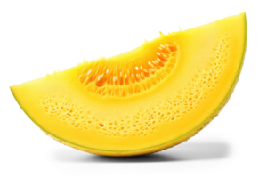 AI generated Fresh Melon Slice Isolated on Background png