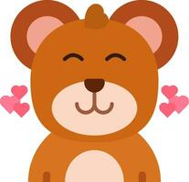 Love Line Filled Icon vector