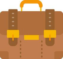 Suitcase Line Filled Icon vector