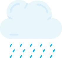 Rainy Line Filled Icon vector