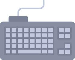 Keyboard Line Filled Icon vector