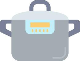 Pressure cooker Line Filled Icon vector