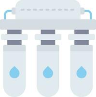 Water purifier Line Filled Icon vector