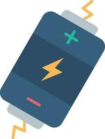 Electric Line Filled Icon vector