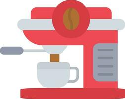 Coffee machine Line Filled Icon vector