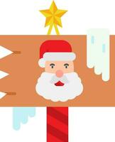 North pole Line Filled Icon vector