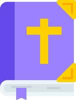 Bible Line Filled Icon vector