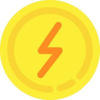 Flash Line Filled Icon vector