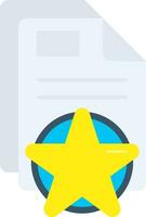 Mark Line Filled Icon vector